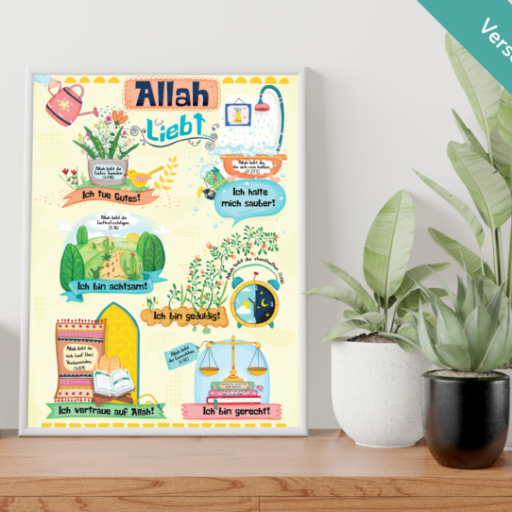 POSTER "Allah liebt ..."