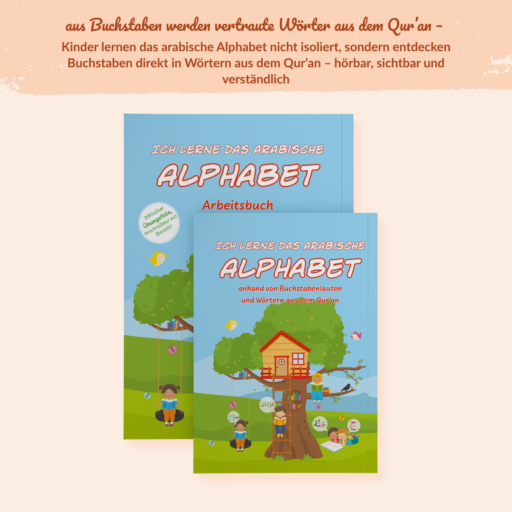 das arabische Alphabet anhand von Wörtern aus dem Qur'an