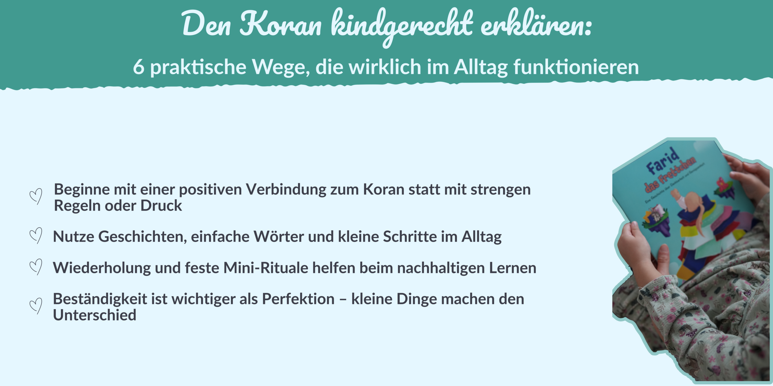Den Koran kindgerecht erklären: 6 praktische Wege, die wirklich im Alltag funktionieren